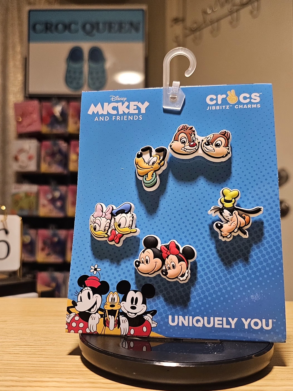 ​🏰 Retired Disney Mickey & Friends Crocs Jibbitz Charms 5-Pack - NIP 🐭